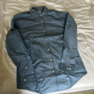 Brooks Brothers Chambray Sport Shirt Regent Medium